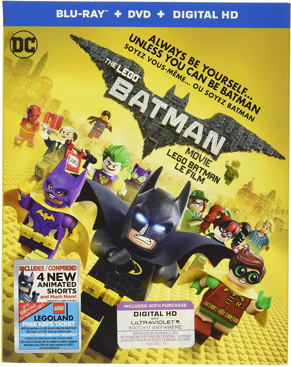 The LEGO Batman Movie (Bilingual) [Blu-Ray]