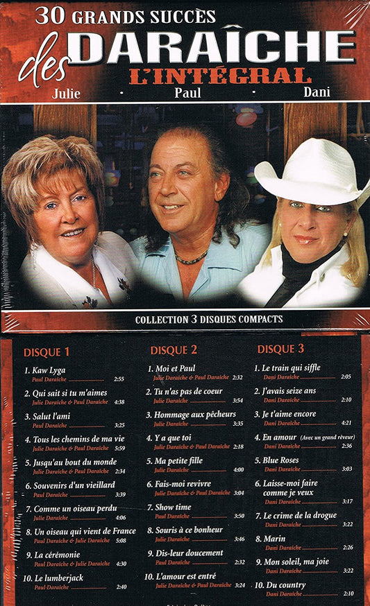 30 Grands Succes des Daraiche, L'intégral [Audio CD] Julie Daraiche, Paul Daraiche et Dani Daraiche
