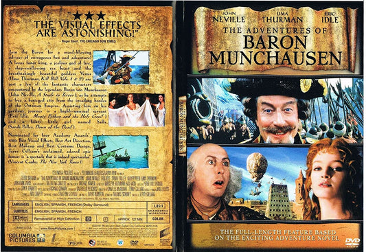 The Adventures of Baron Munchausen (Slim Case/ Widescreen/ Laguage & Subtitles: English/ French & Spanish) [DVD]