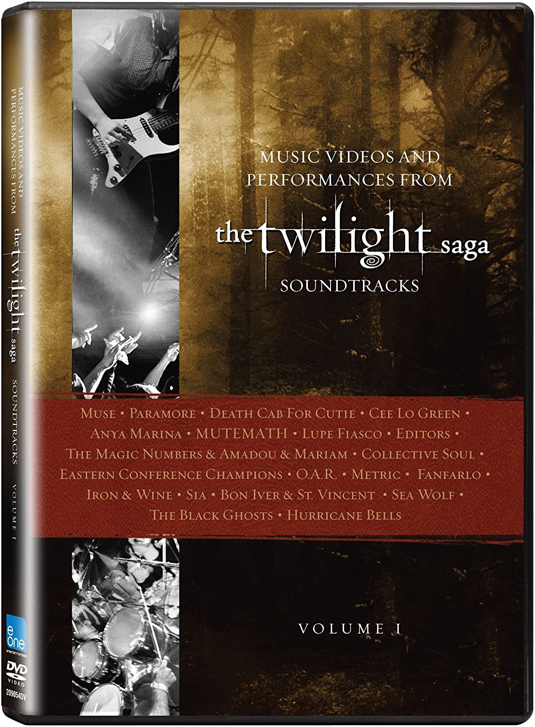 The Twilight Saga: Music Videos and Performances from the Soundtracks/ Volume One [DVD]