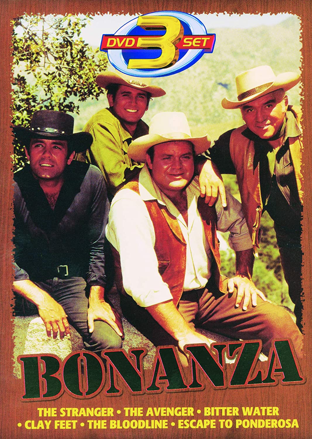 Bonanza // Stranger / Avenger / Bitter Water / Clay Feet / Bloodline... / 3 Dvd [DVD]