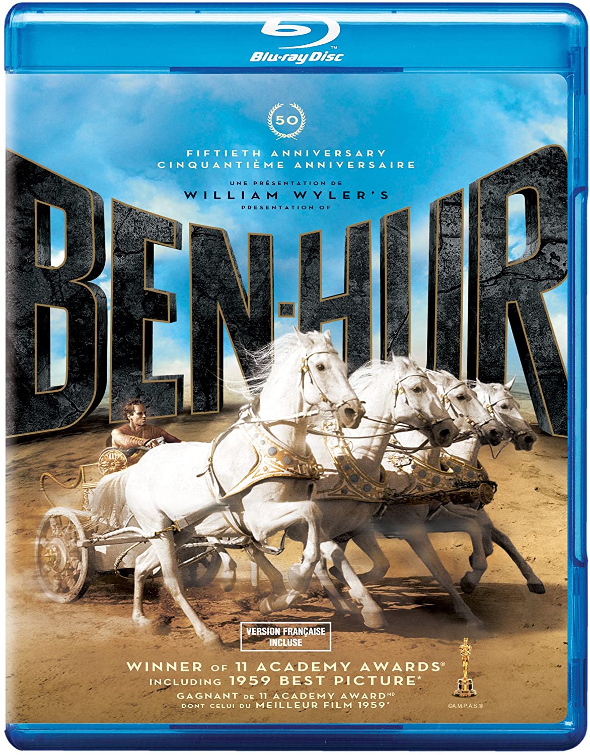 Ben Hur: 50th Anniversary [Blu-ray] (Bilingual) [Blu-ray]
