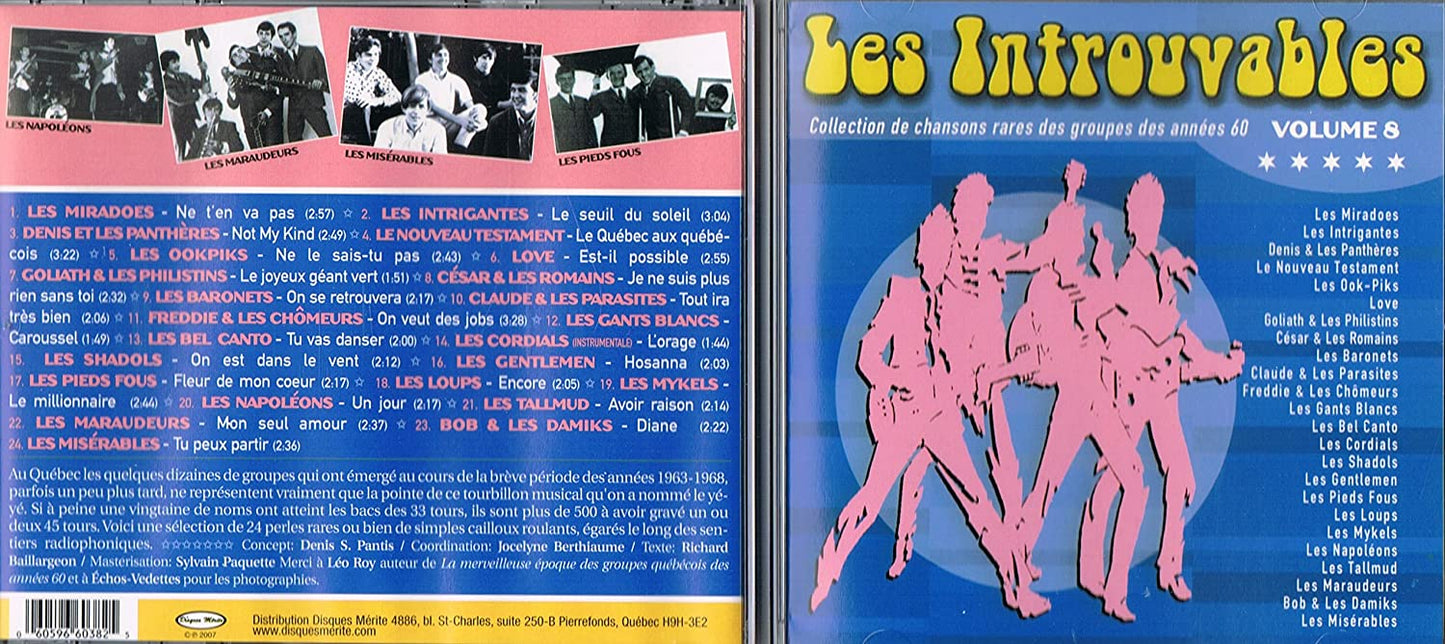 Les Introuvables, Volume 8 [Audio CD] Artistes Varies