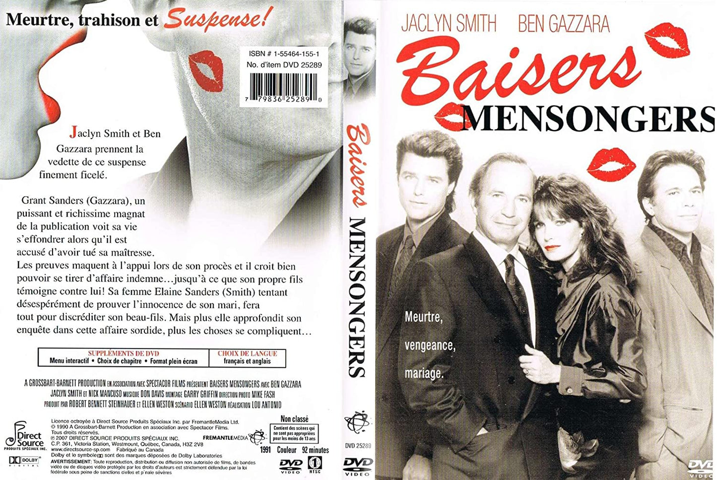 Baisers Mensongers (English & French Language Tracks) [DVD]