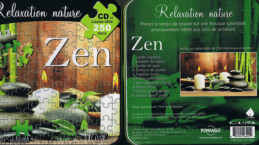 Relaxation Nature - ZEN (CD & Casse-Tête 250 mcx) [Audio CD] Daniel Donadi & Jeffery Smith
