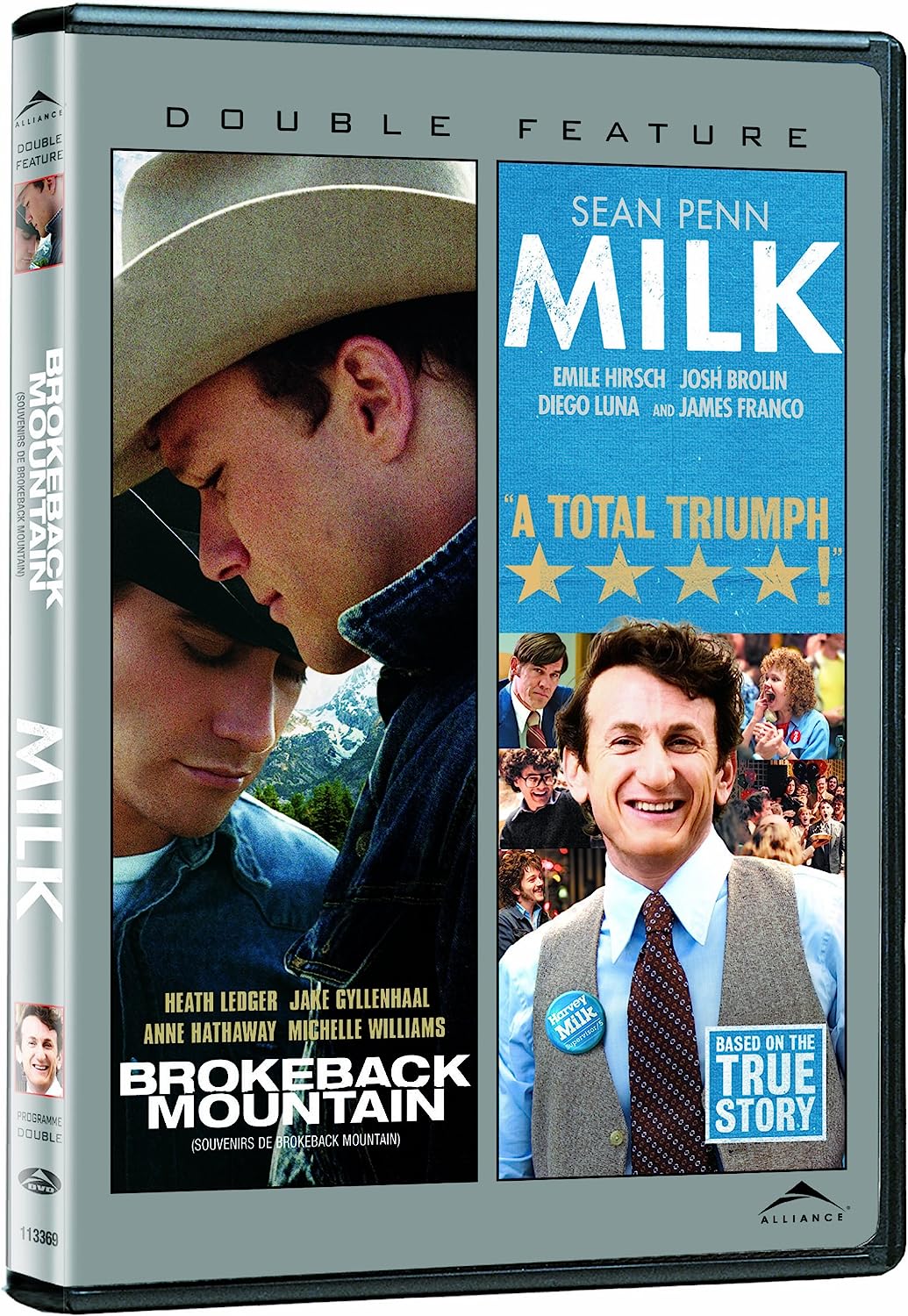 Brokeback Mountain/Milk (Bilingual) [DVD]