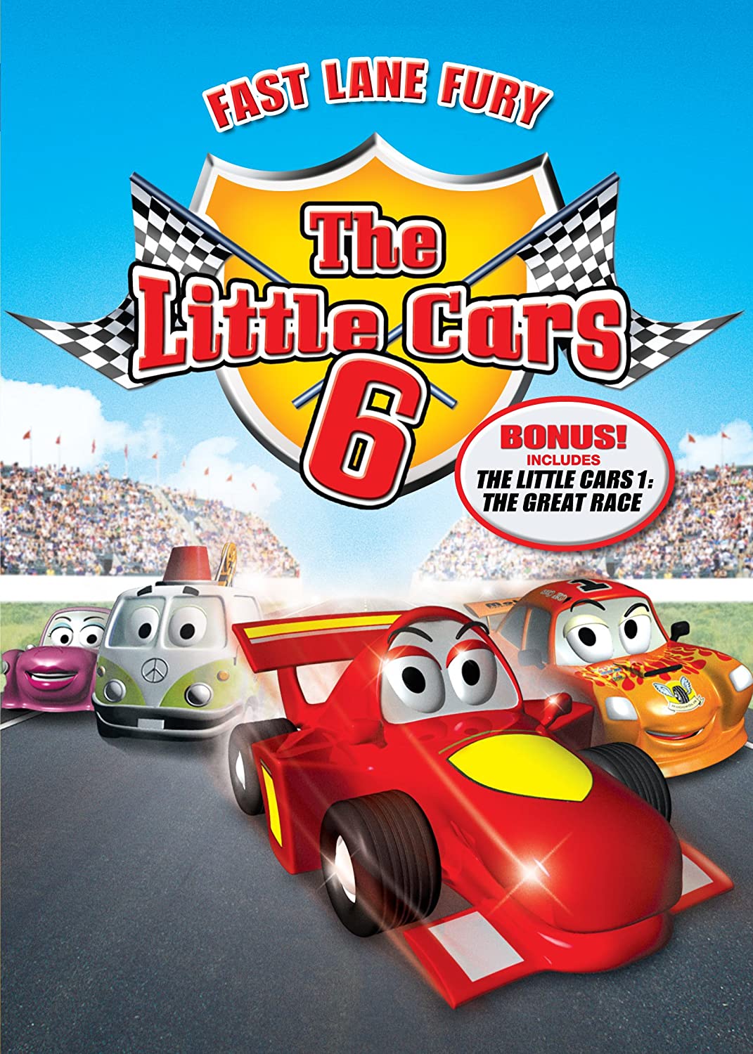 Little Cars 6: Fast Lane Fury [Import] [DVD]