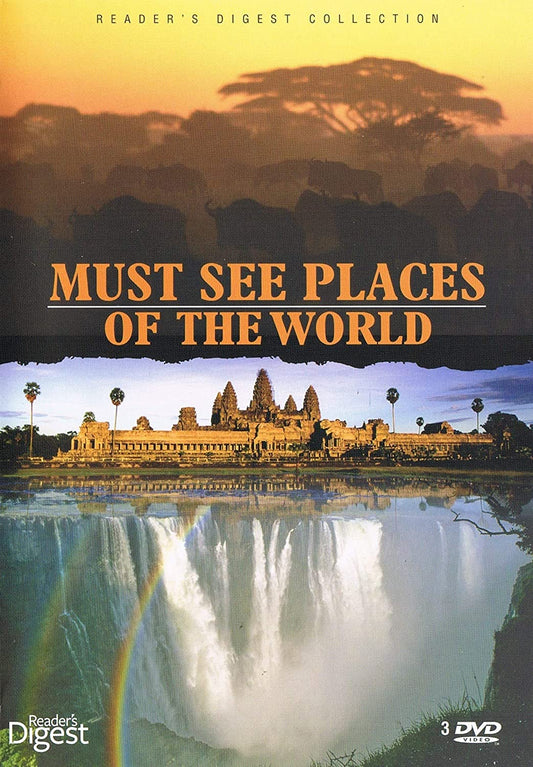 Must See The Places Of The World - Magnificent Planet/ Marvels of Mankind/ Wildlife Treasures. (3 DVD Set / Reader's Digest DVD / Language: English Only) [DVD]