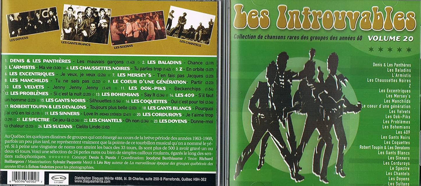 Les Introuvables, Volume 20 [Audio CD] Artistes Varies
