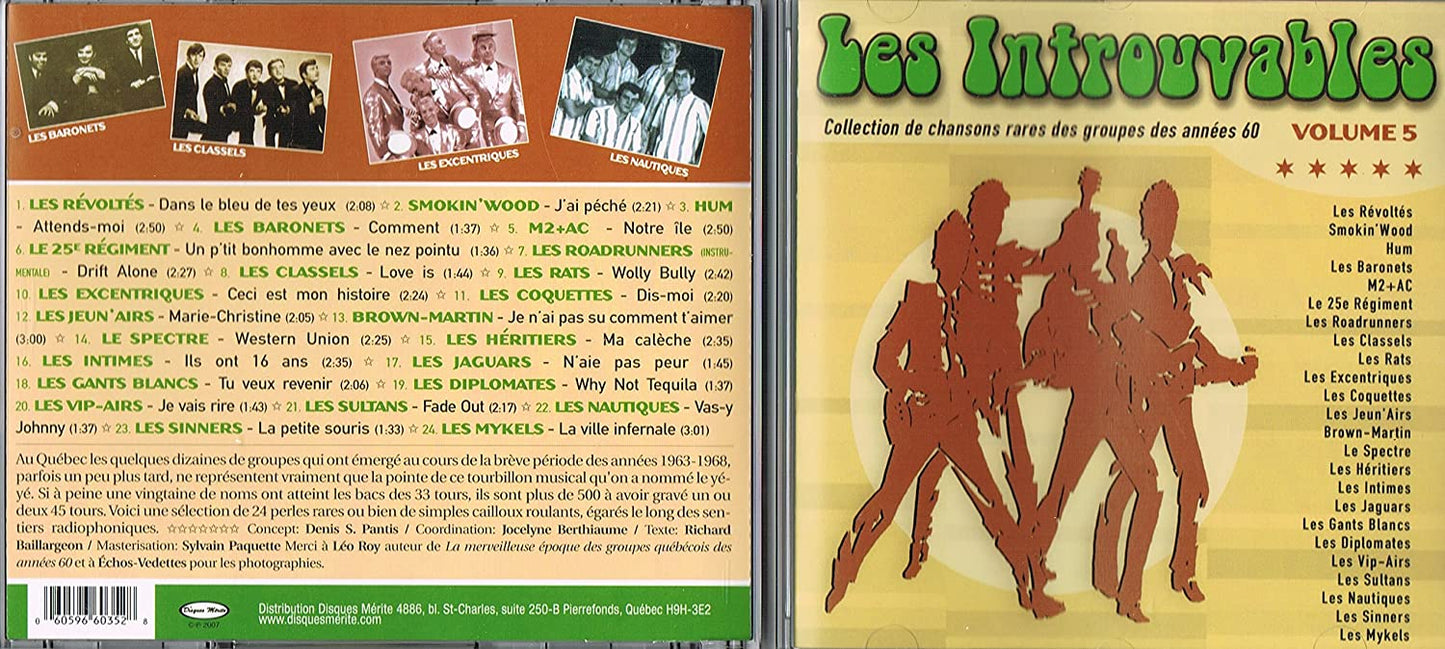 Les Introuvables, Volume 5 [Audio CD] Artistes Varies