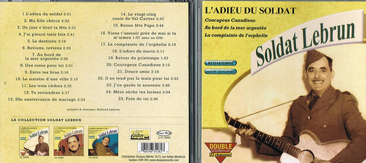 L Adieu De Soldat [Audio CD] Soldat Lebrun / Roland Lebrun