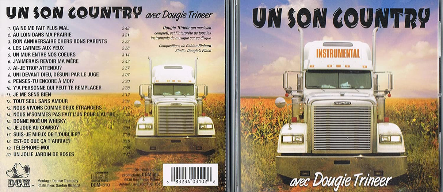 DOUGIE TRINEER - UN SON COUNTRY (20 MÉLODIES INSTRUMENTALES) [Audio CD] Dougie Trineer