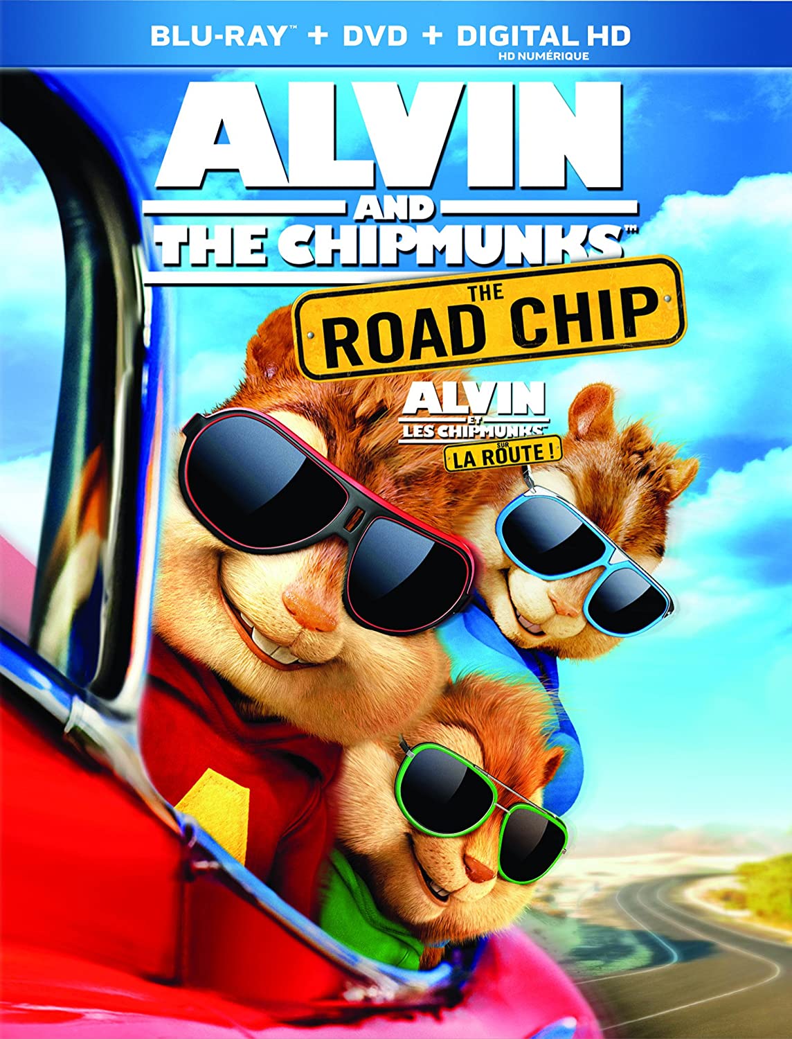 Alvin and the Chipmunks: The Road Chip ICON (Bilingual) [Blu-ray + DVD + Digital Copy] [Blu-ray]