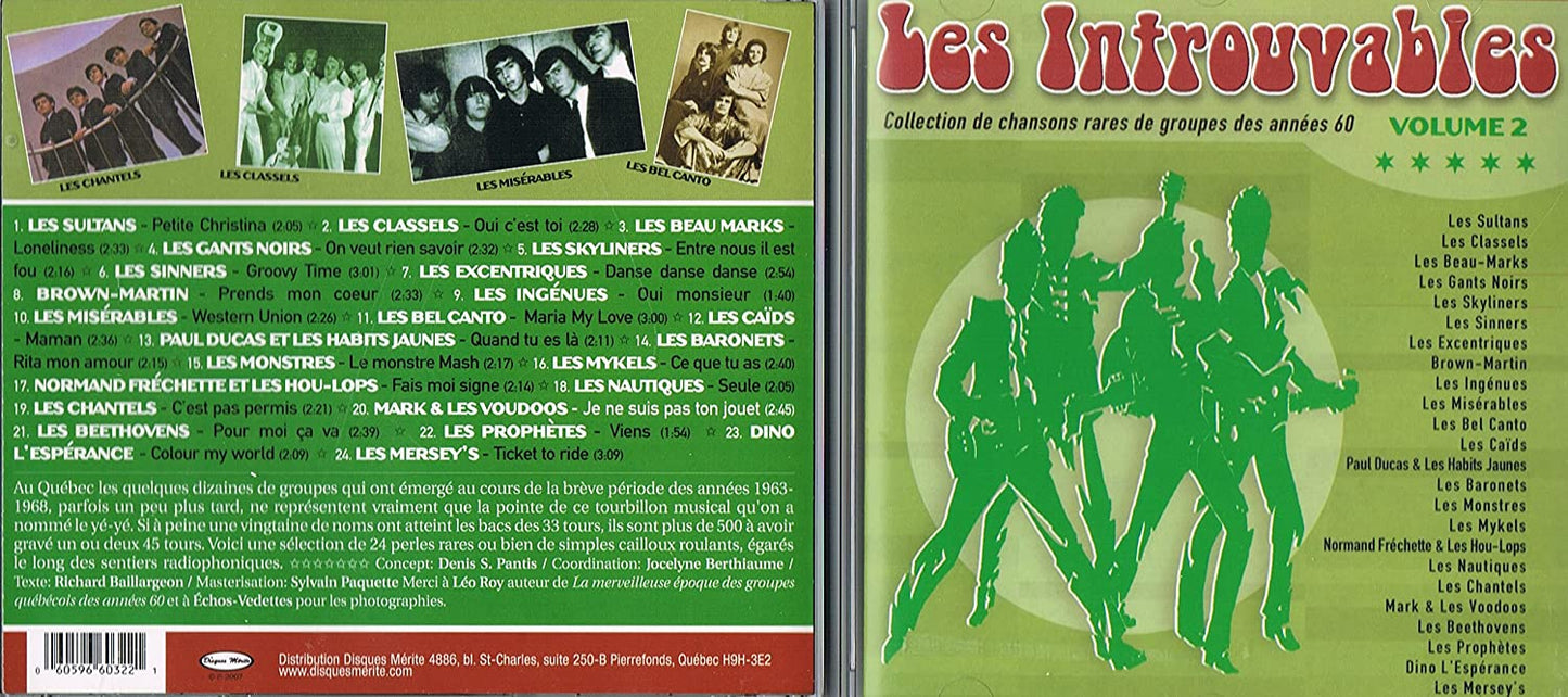 Les Introuvables, Volume 2 [Audio CD] Artistes Varies