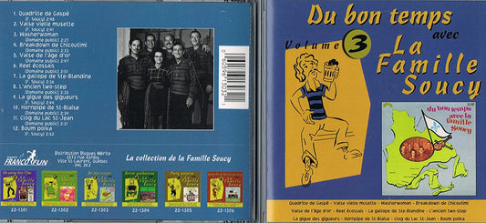 V3 Du Bon Temps (Frn) [Audio CD] Soucy Famille