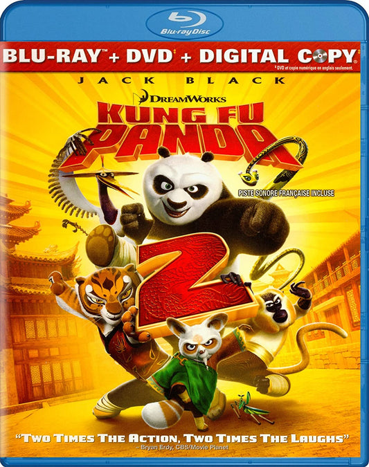 Kung Fu Panda 2 (Blu-Ray + DVD + Digital Copy) (Bilingual) [Blu-ray]