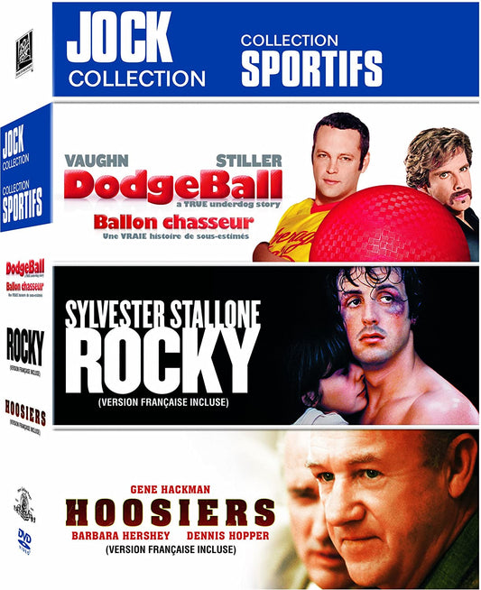 Jock Collection (Dodgeball / Hoosiers / Rocky) [DVD]