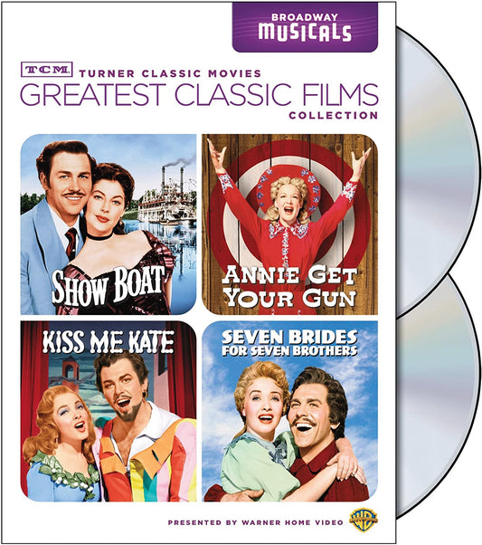 TCM Greatest Classic Films Collection: Broadway Musicals (Show Boat / Annie Get Your Gun / Kiss Me Kate / Seven Brides for Seven Brothers) [DVD]