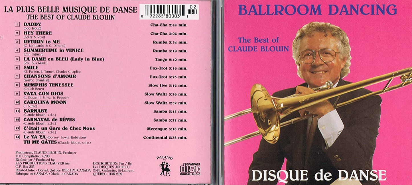 The Best of Claude Blouin - Ballroom Dancing Disque de Danse Volume 3 [Audio CD] Claude Blouin