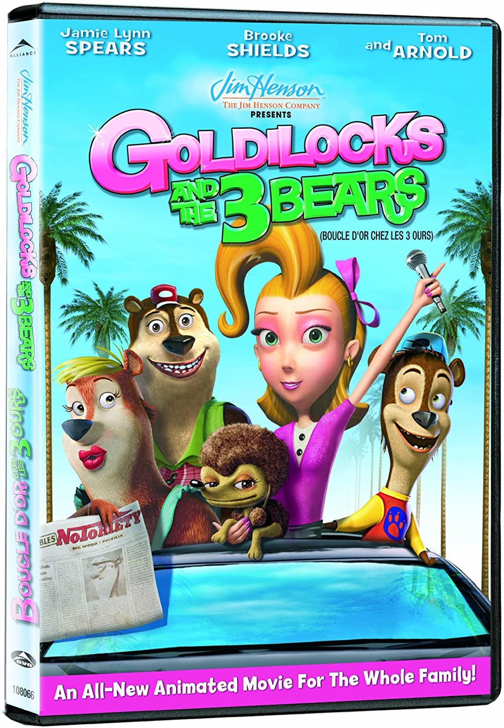 Unstable Fables: Goldilocks and the 3 Bears (Bilingual) [DVD]