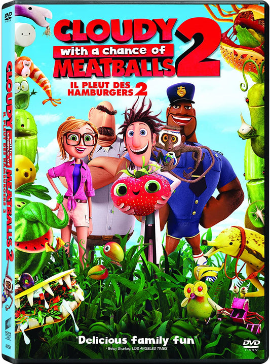 Cloudy with a Chance of Meatballs 2 - Il pleut des hamburgers 2 (Bilingual) [DVD + UltraViolet Copy] [DVD]