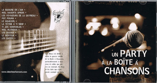 UN PARTY A LA BOITE A CHANSON (Folklore) - Réjean Desjardins [Audio CD] Rejean Desjardins