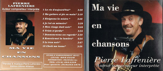 Ma vie en chanson [Audio CD] Pierre Lafreniere