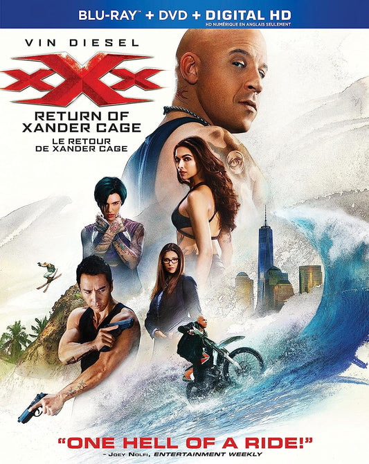 xXx: Return of Xander Cage [Blu-ray + DVD + Digital HD] (Bilingual) [Blu-ray]