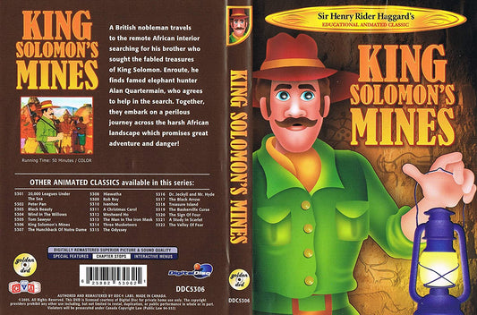 King Solomon's Mines / Educational Animated Classic by Sir Henry Rider Haggard's [DVD]