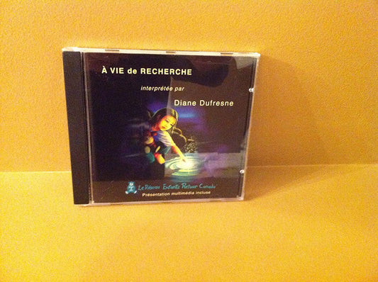 a vie de recherche - cd single [Audio CD] Diane Dufresne
