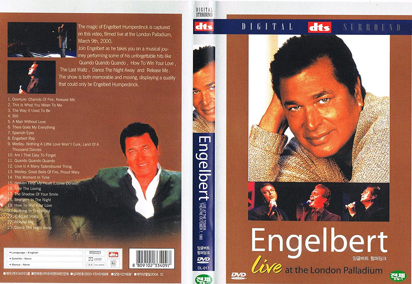 Engelbert Live at the London Palladium (Import NTSC All Region) [DVD]