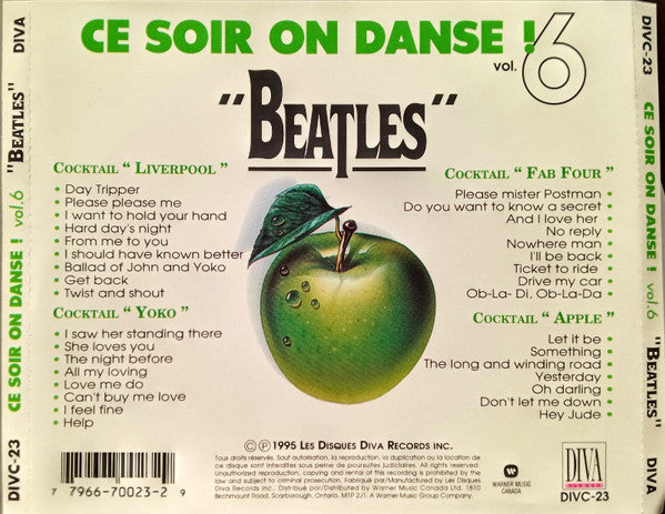 Ce Soir on danse ! Vol. 6 Beatles [Audio CD] Various