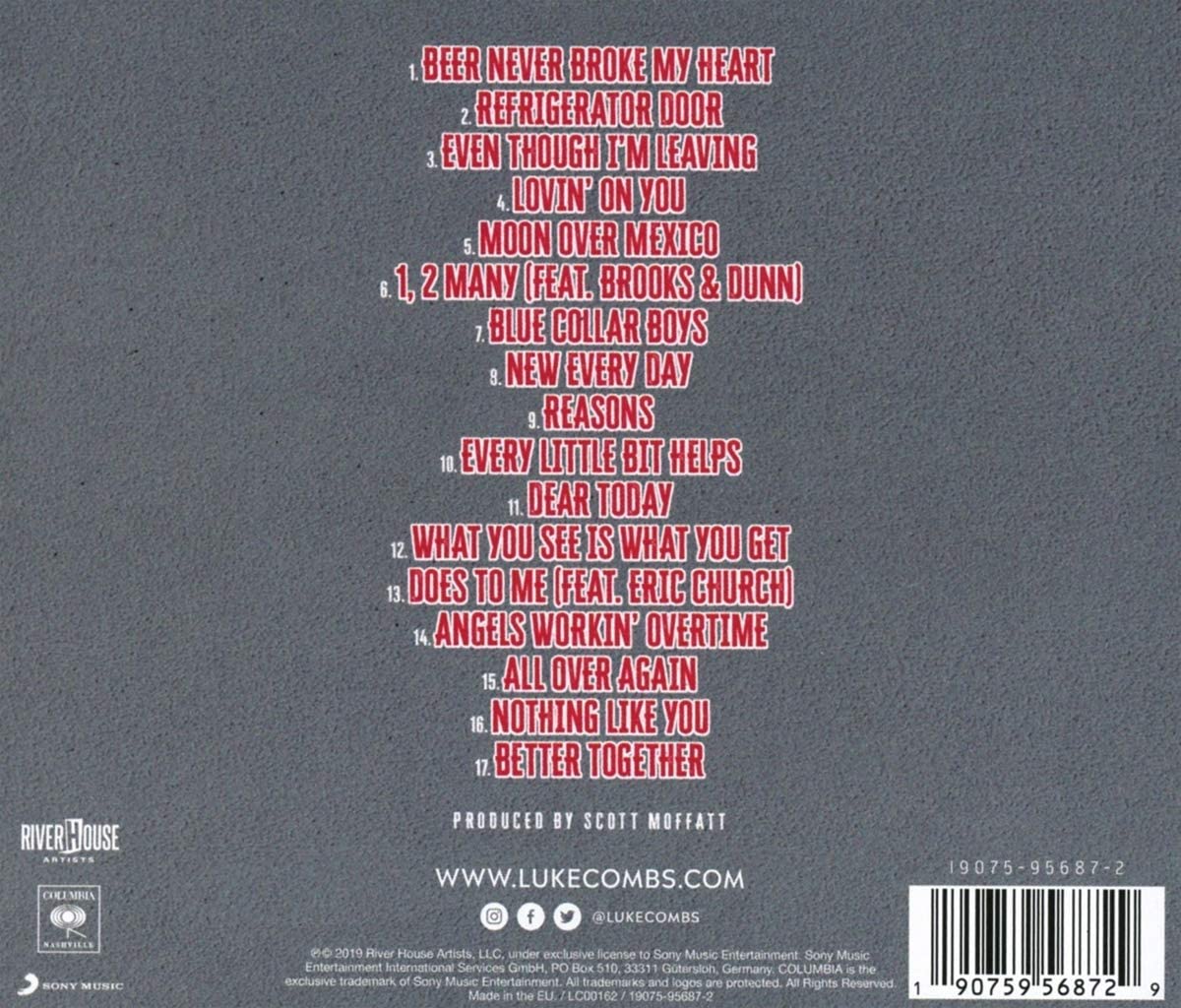 What You See Is What You Get [Audio CD] Luke Combs