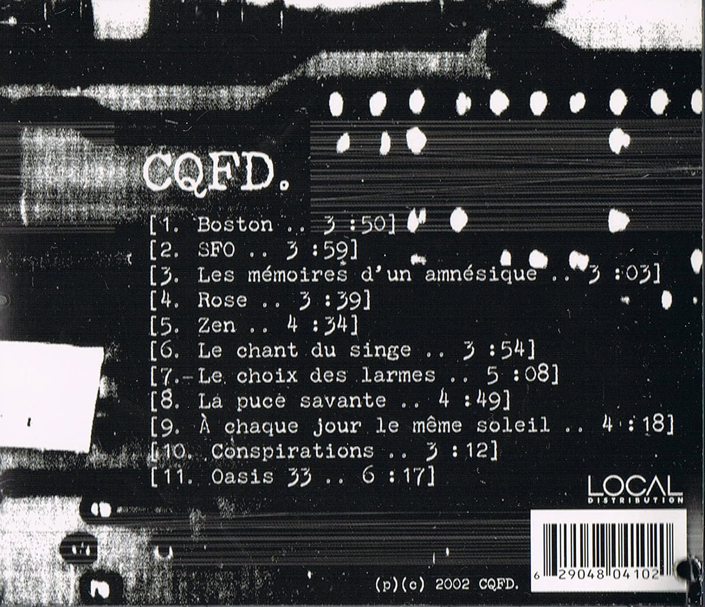 A Chaque Jour Le Meme Soleil [Audio CD] CQFD