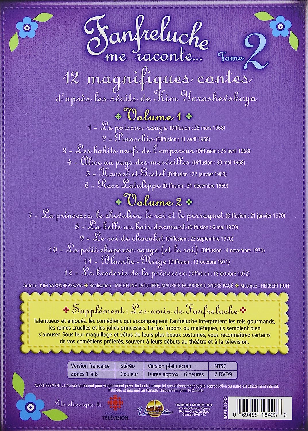 Fanfreluche me raconte - Tome 2 (2DVD)