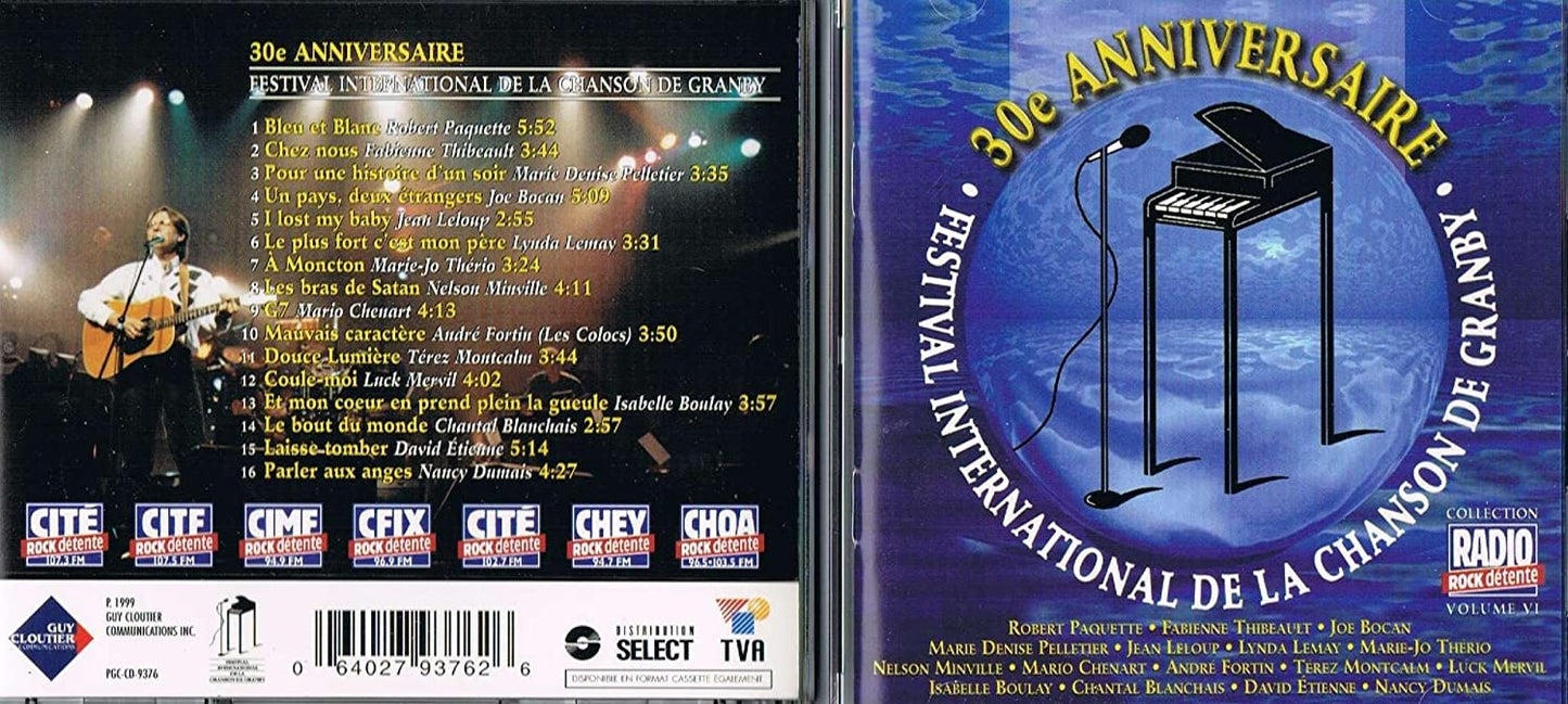 Festival International de la Chanson de Granby - 30e Anniversaire