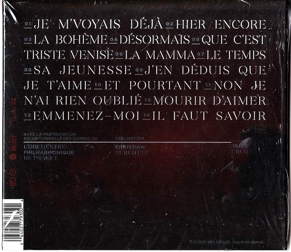 Pelchat chante Aznavour Desormais [Audio CD] Mario Pelchat