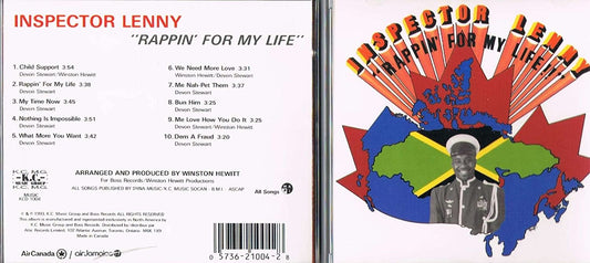 Rappin' For My Life [Audio CD] Inspector Lenny